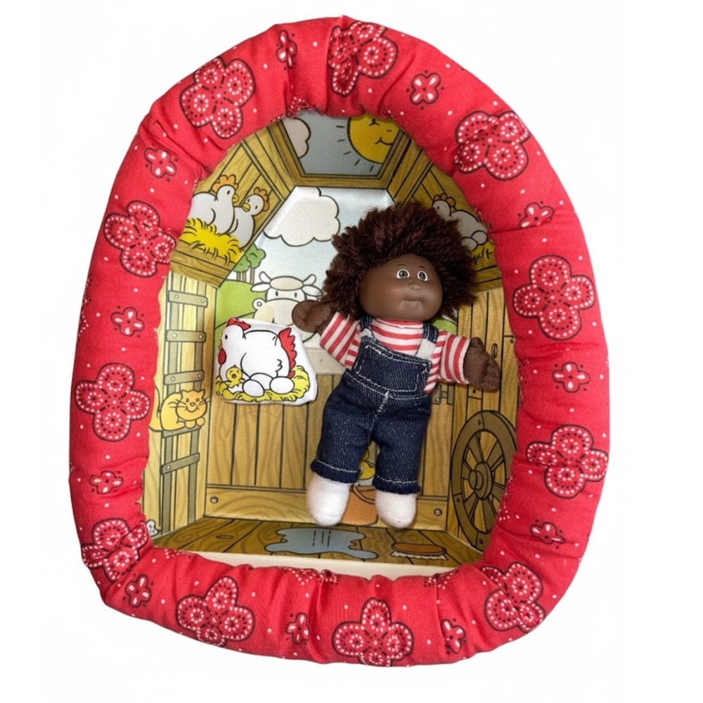 Cabbage Patch Kids Pinup farm boy Mini doll 80’s Coleco
